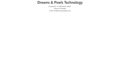 Desktop Screenshot of dreamsandpixels.com